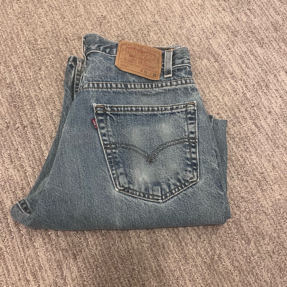 Vintage Levi’s 550 Relaxed fit jeans waist 33